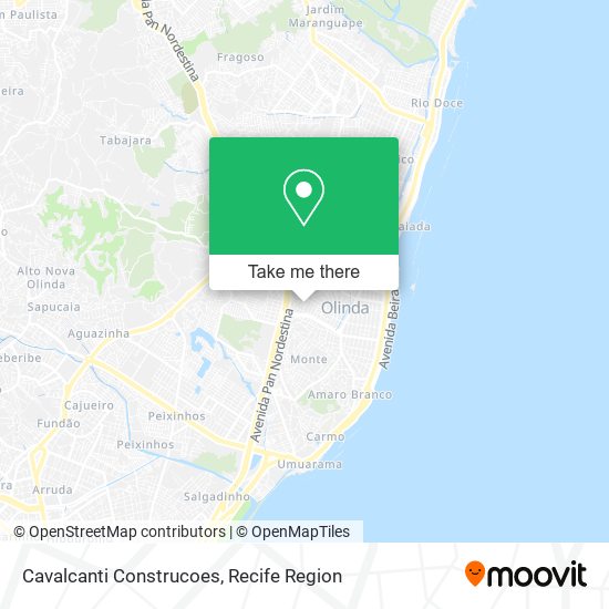 Cavalcanti Construcoes map