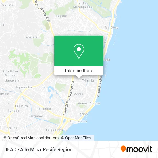 IEAD - Alto Mina map
