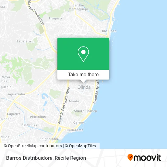 Barros Distribuidora map