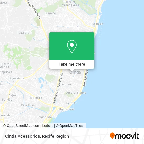 Cintia Acessorios map