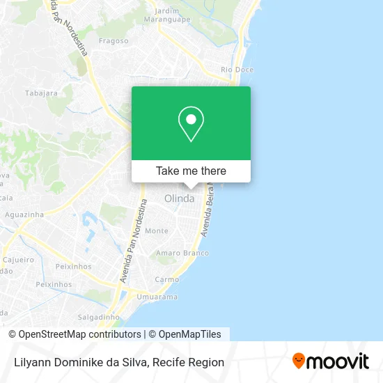 Lilyann Dominike da Silva map