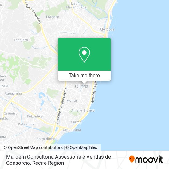 Margem Consultoria Assessoria e Vendas de Consorcio map