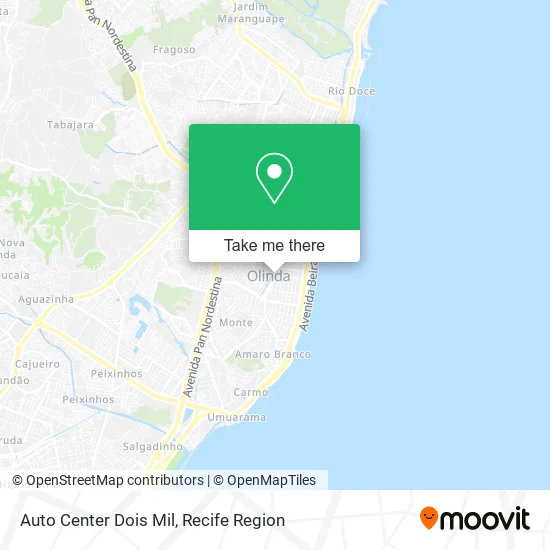 Auto Center Dois Mil map