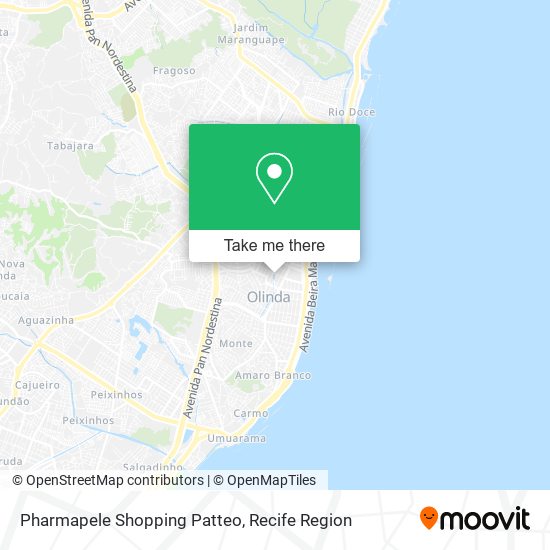 Pharmapele Shopping Patteo map