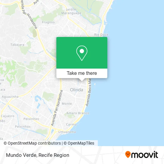 Mundo Verde map