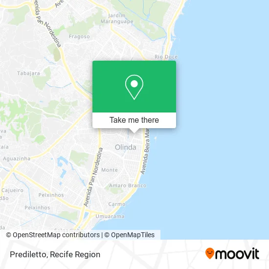 Prediletto map