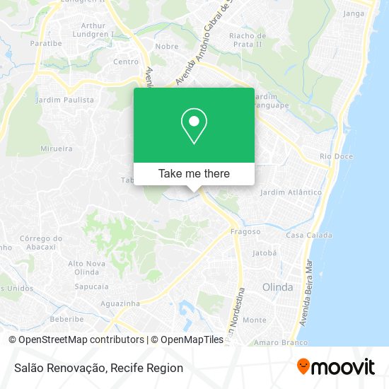 Salão Renovação map