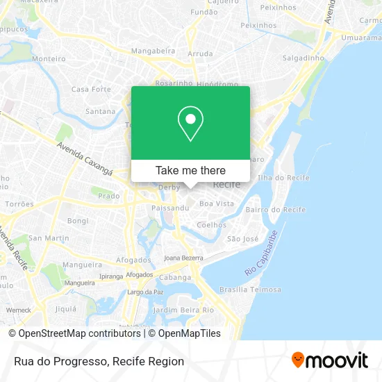 Rua do Progresso map