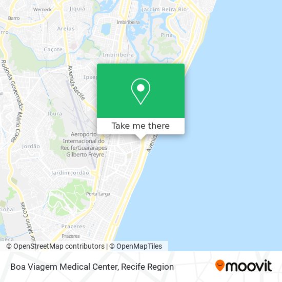 Boa Viagem Medical Center map