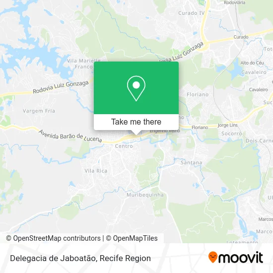 Delegacia de Jaboatão map