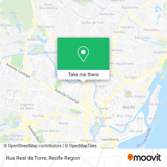 Rua Real da Torre map