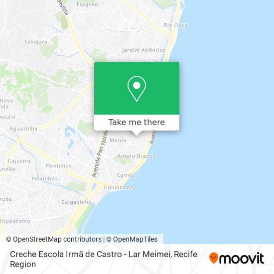 Creche Escola Irmã de Castro - Lar Meimei map