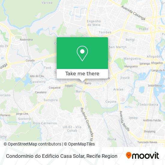 Condomínio do Edifício Casa Solar map
