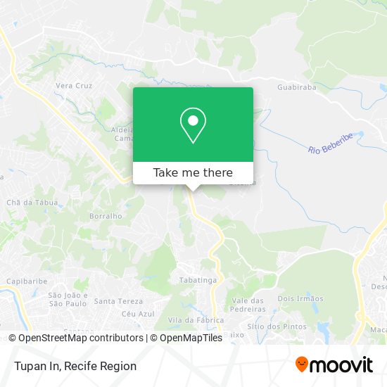 Mapa Tupan In