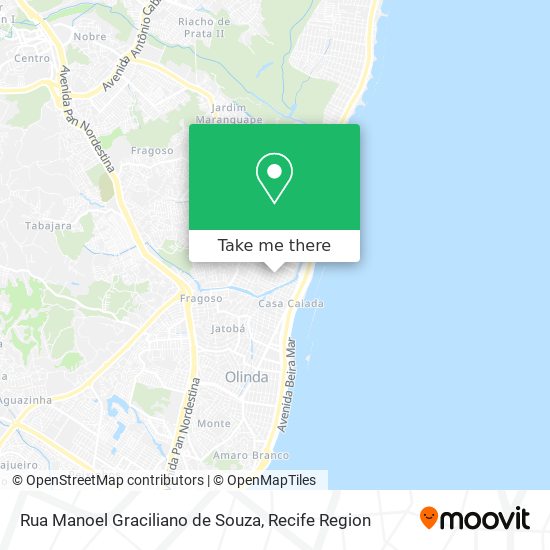 Rua Manoel Graciliano de Souza map