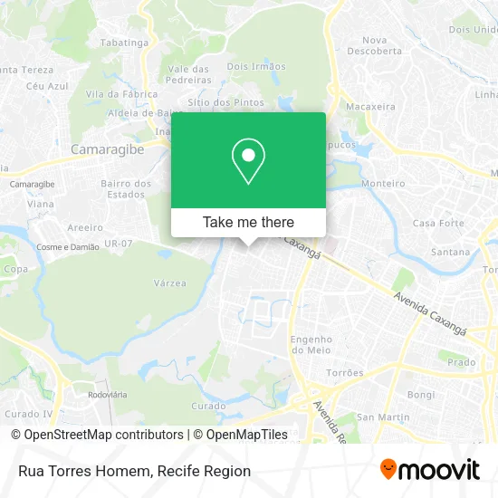 Rua Torres Homem map