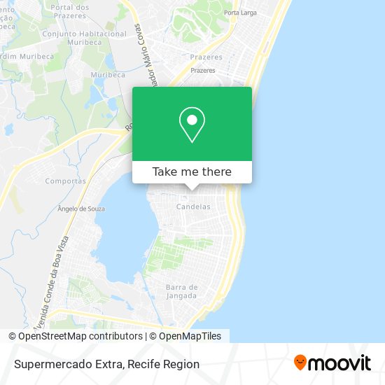 Supermercado Extra map