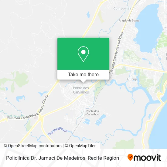 Policlínica Dr. Jamaci De Medeiros map
