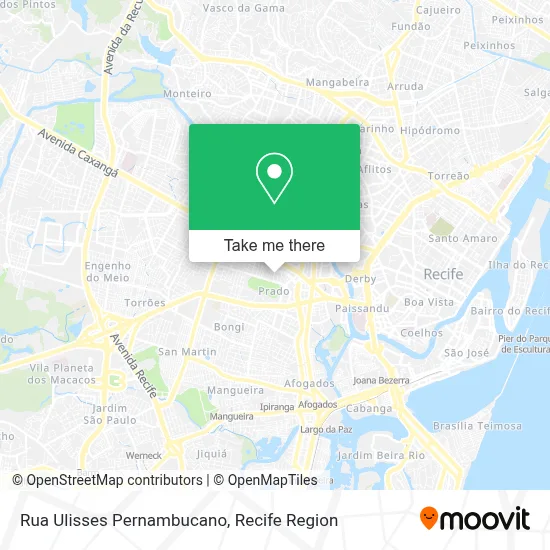 Rua Ulisses Pernambucano map
