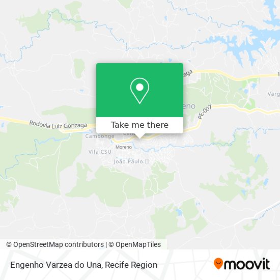 Engenho Varzea do Una map