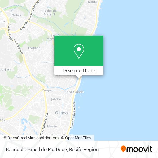 Banco do Brasil de Rio Doce map