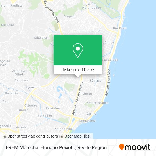 EREM Marechal Floriano Peixoto map