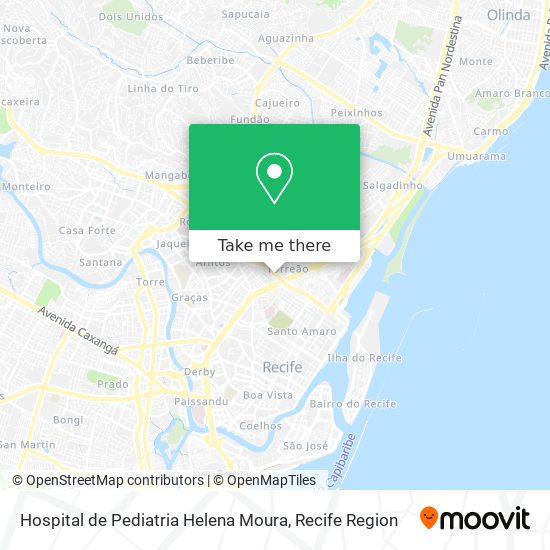 Hospital de Pediatria Helena Moura map