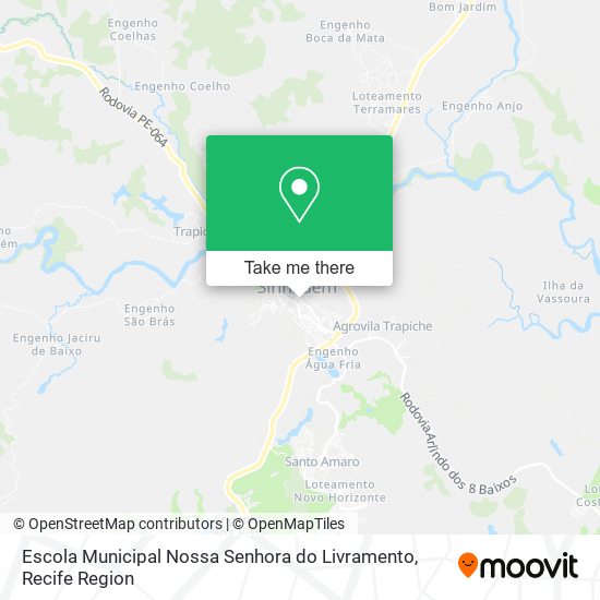 Escola Municipal Nossa Senhora do Livramento map