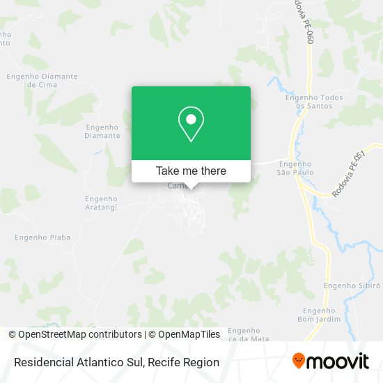 Residencial Atlantico Sul map