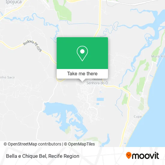 Bella e Chique Bel map