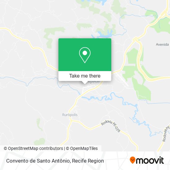 Convento de Santo Antônio map