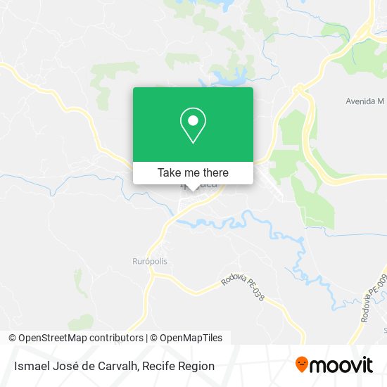 Ismael José de Carvalh map