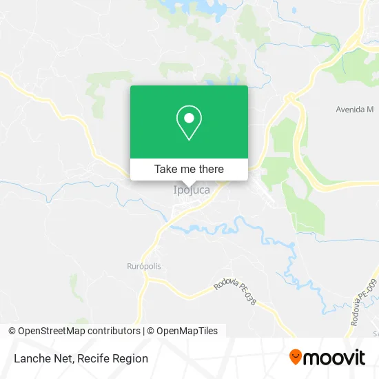 Lanche Net map