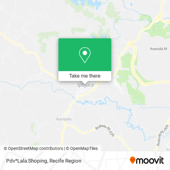 Pdv*Lala.Shoping map