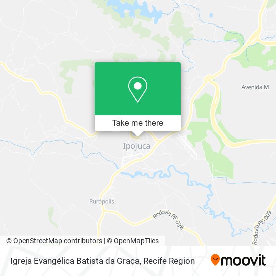 Igreja Evangélica Batista da Graça map