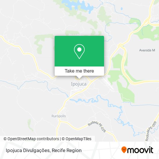 Ipojuca Divulgações map