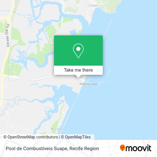 Pool de Combustíveis Suape map