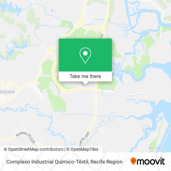 Complexo Industrial Químico-Têxtil map