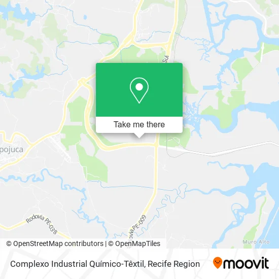 Complexo Industrial Químico-Têxtil map