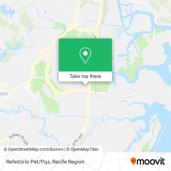 Refeitório Pet/Pqs map