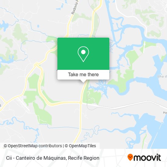 Cii - Canteiro de Máquinas map