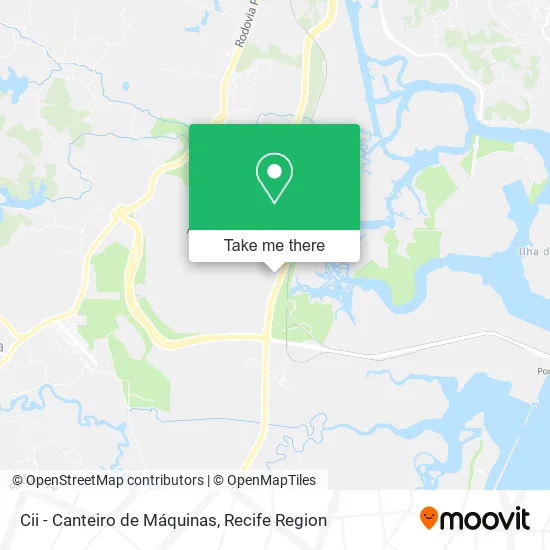Cii - Canteiro de Máquinas map