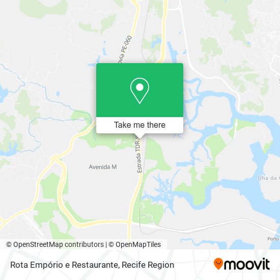 Rota Empório e Restaurante map