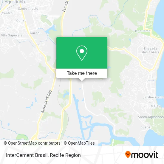 InterCement Brasil map