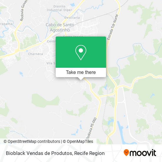 Bioblack Vendas de Produtos map