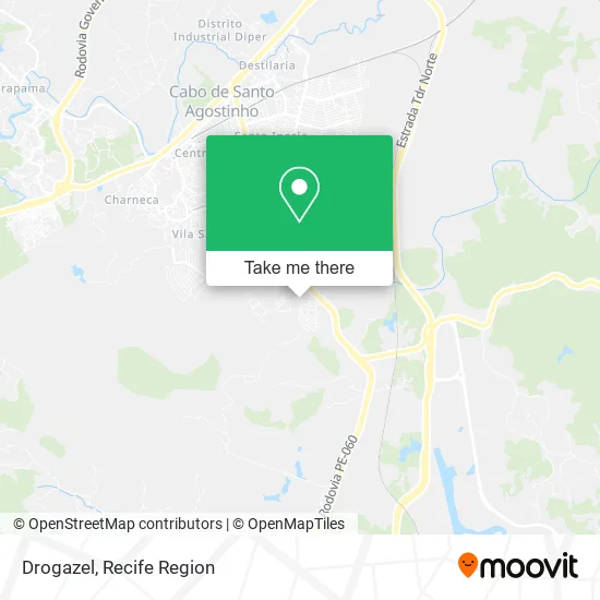 Drogazel map