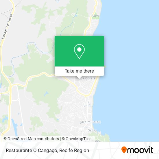 Restaurante O Cangaço map