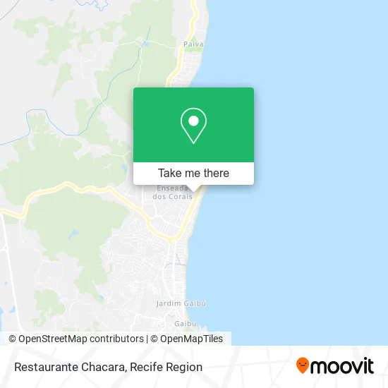 Restaurante Chacara map