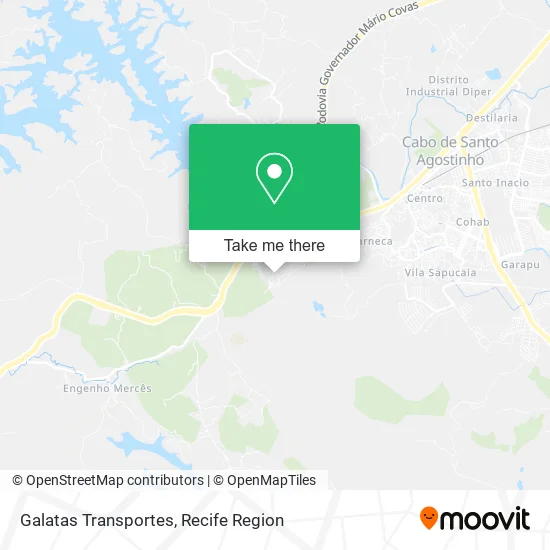 Galatas Transportes map