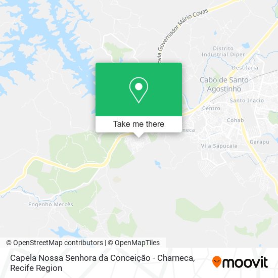 Capela Nossa Senhora da Conceição - Charneca map